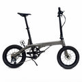 17 lbs Carbon Fiber Folding Bike — Featuring 16-inch wheels, disc brakes, and a Shimano Tiagra drivetrain