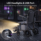 Carbon Fiber Foldable Electric Wheelchair