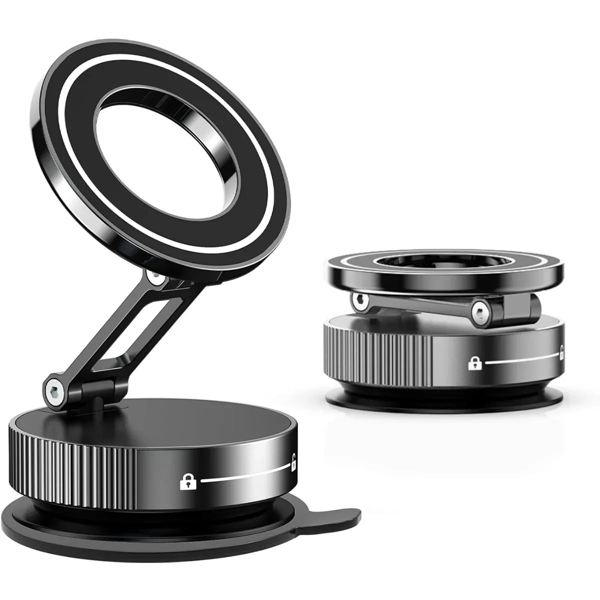 2026 Magnetic vacuum  car phone holder 360 adjustable mount