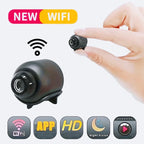 Smart Home Security Camera Small CCTV Night Vision Motion Detection Alarm Monitor